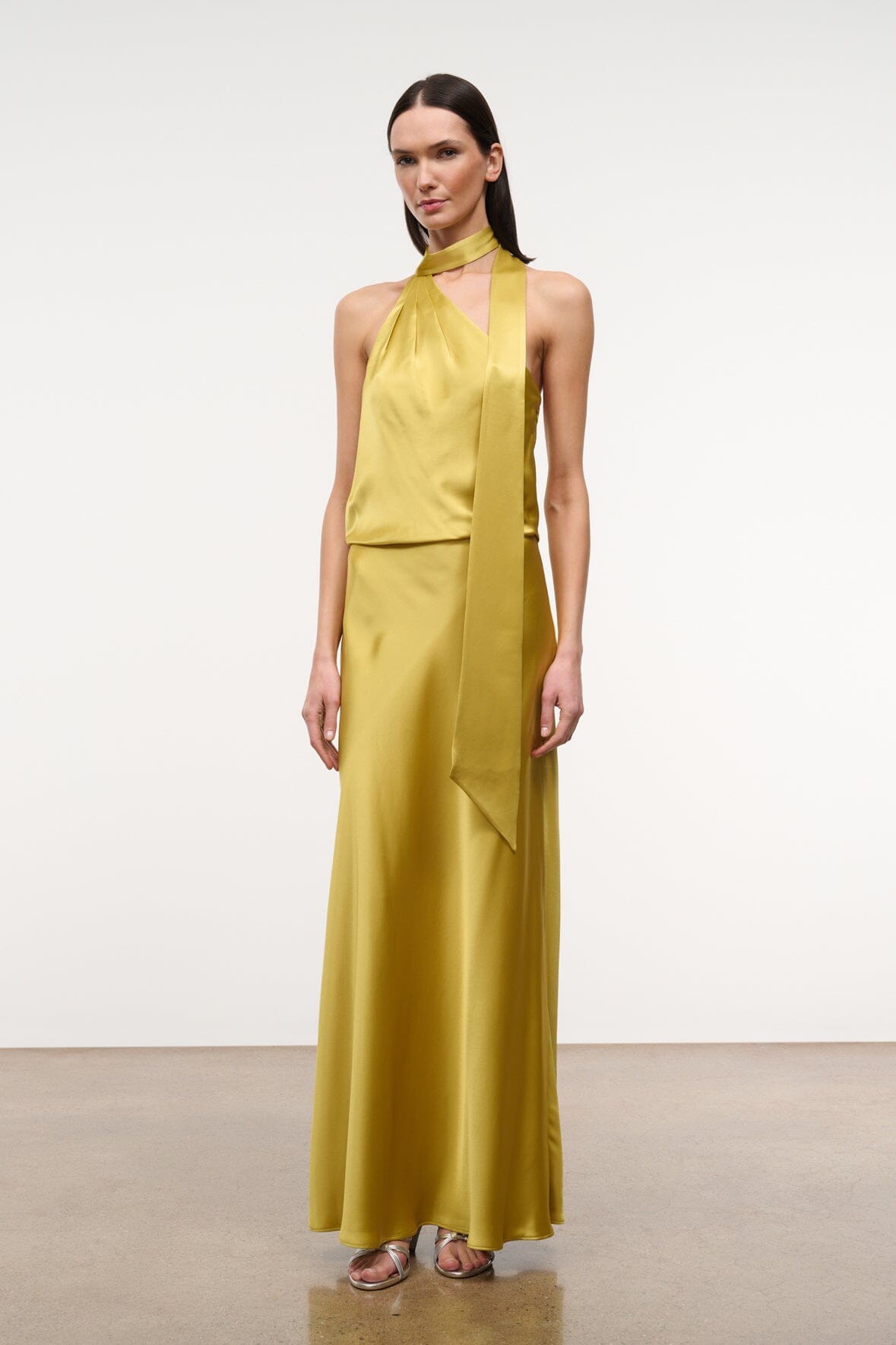 STAUD | Estelle Dress Citron