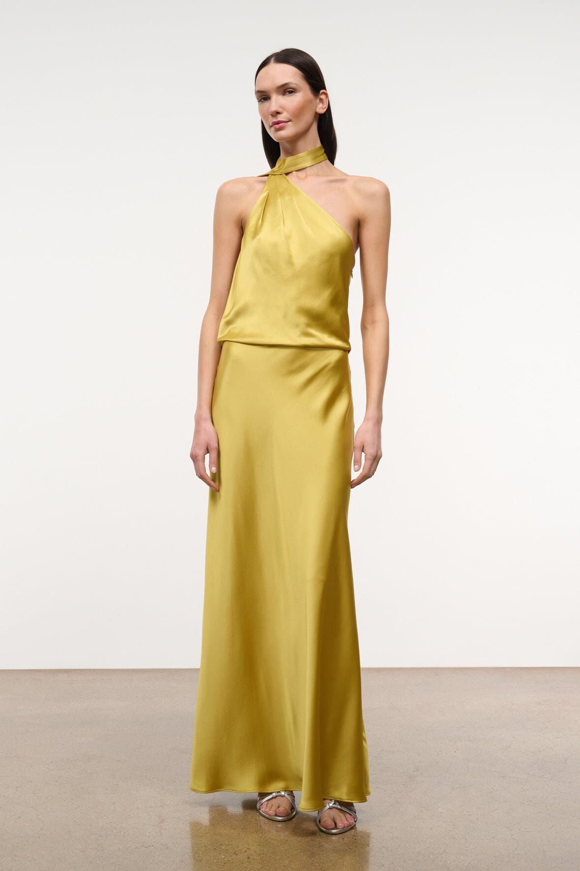STAUD | Estelle Dress Citron