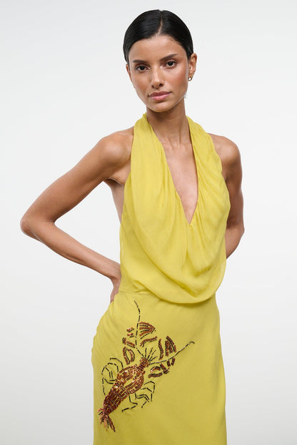 STAUD | Simona Dress Citron