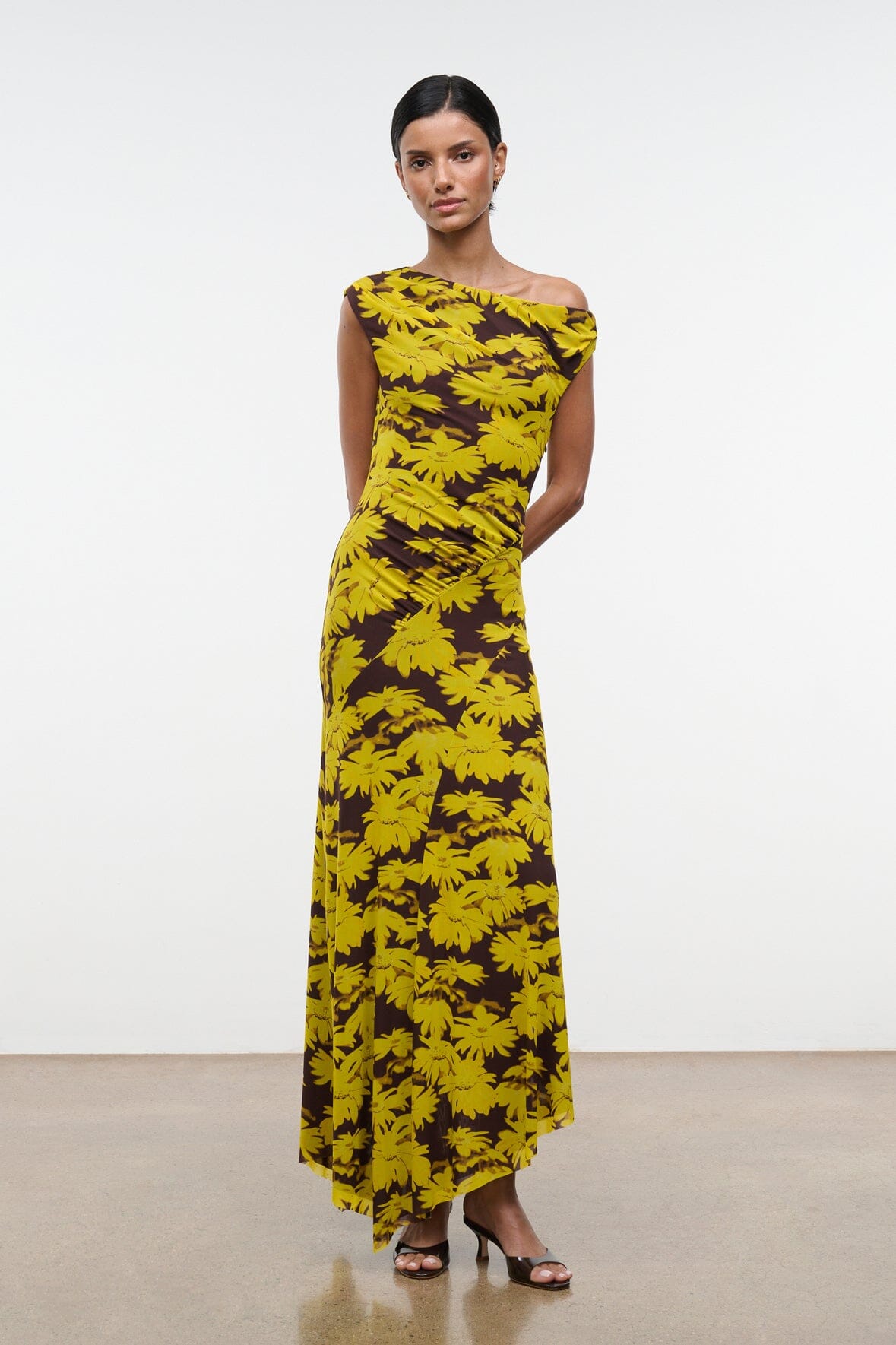 STAUD | Amaris Dress Golden Daisy