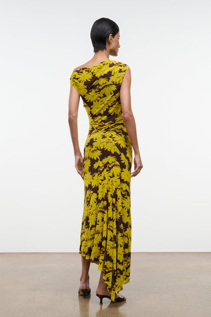 STAUD | Amaris Dress Golden Daisy