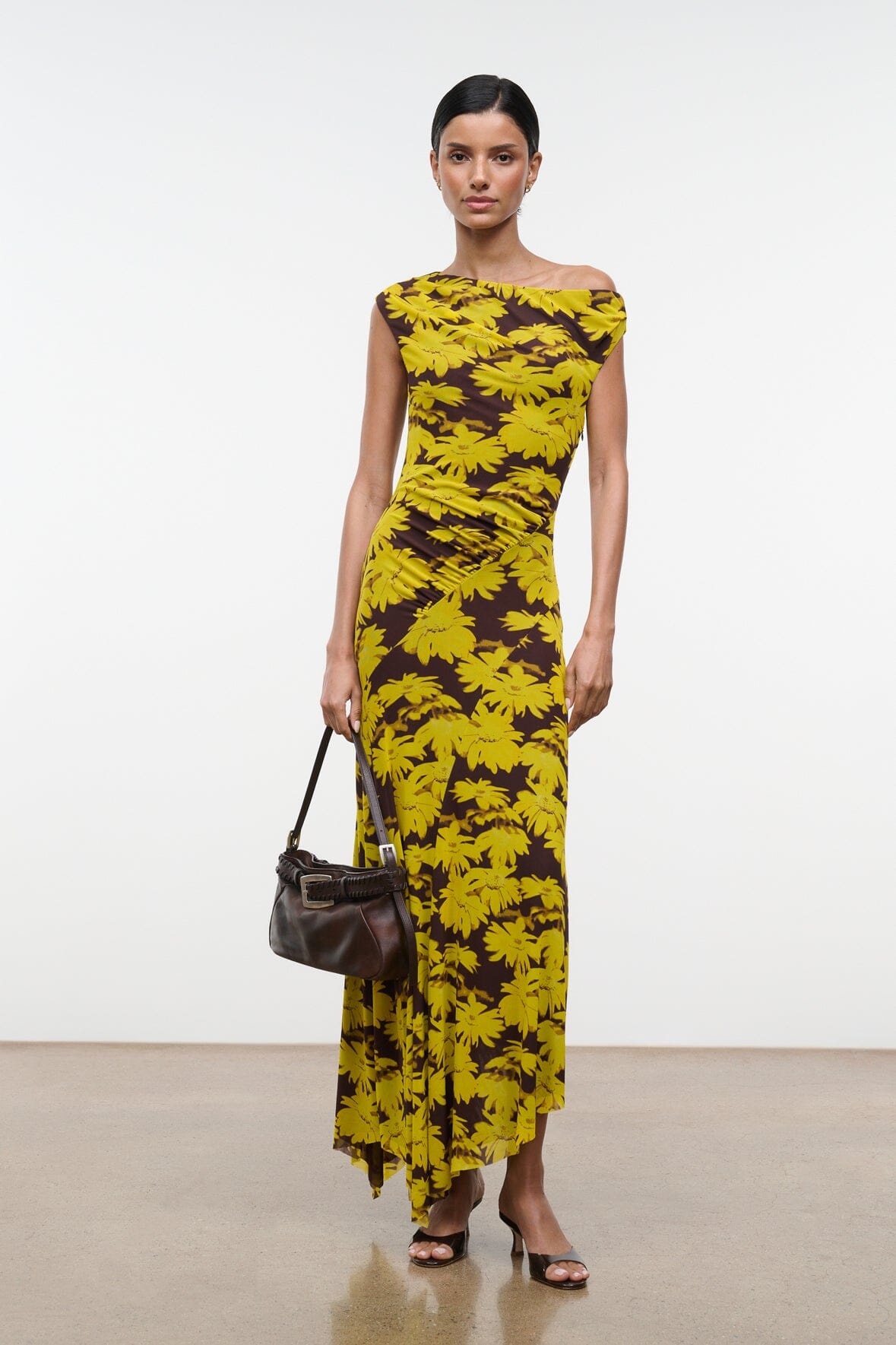 STAUD | Amaris Dress Golden Daisy