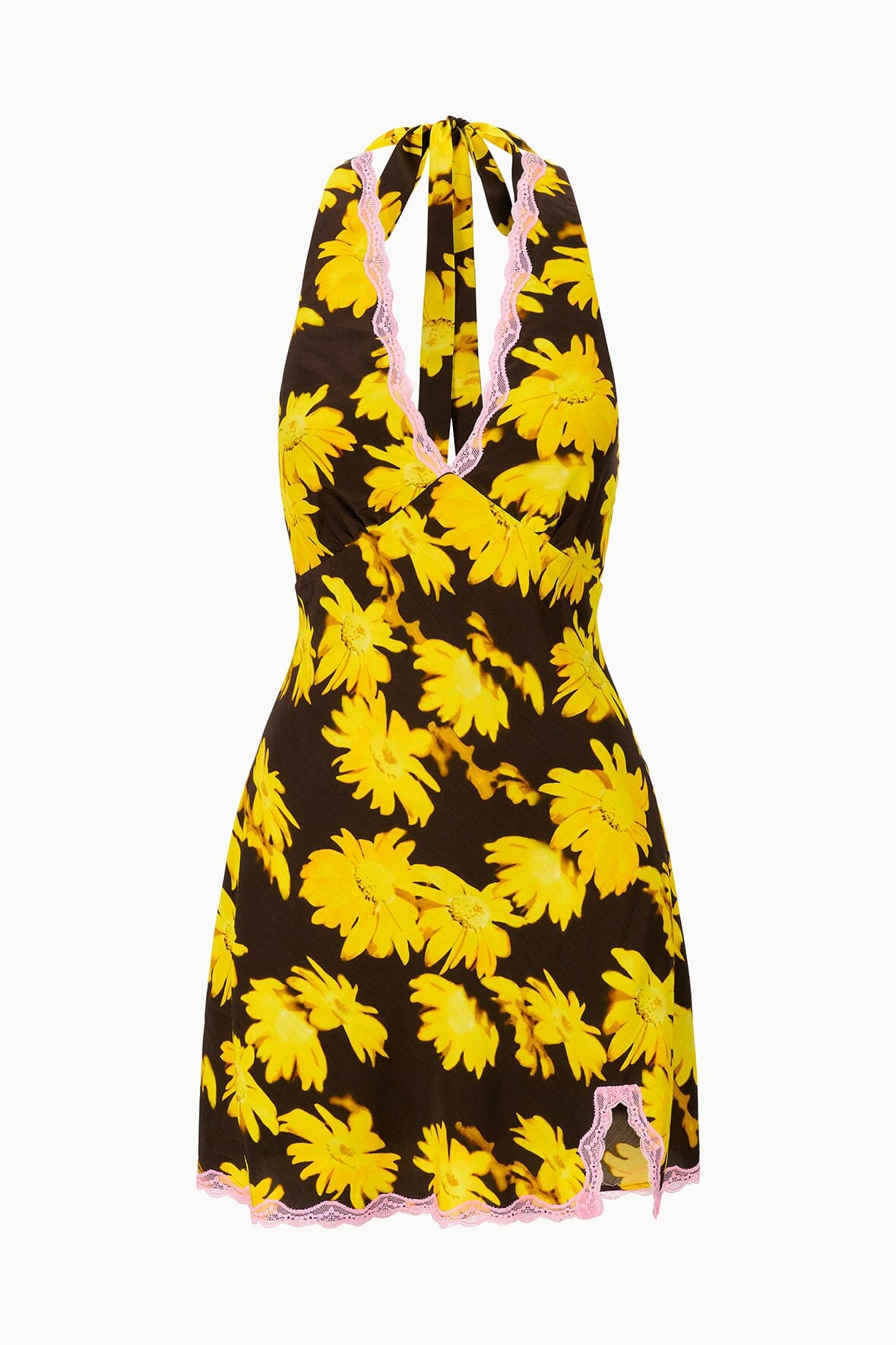 STAUD | Lucca Mini Dress Golden Daisy