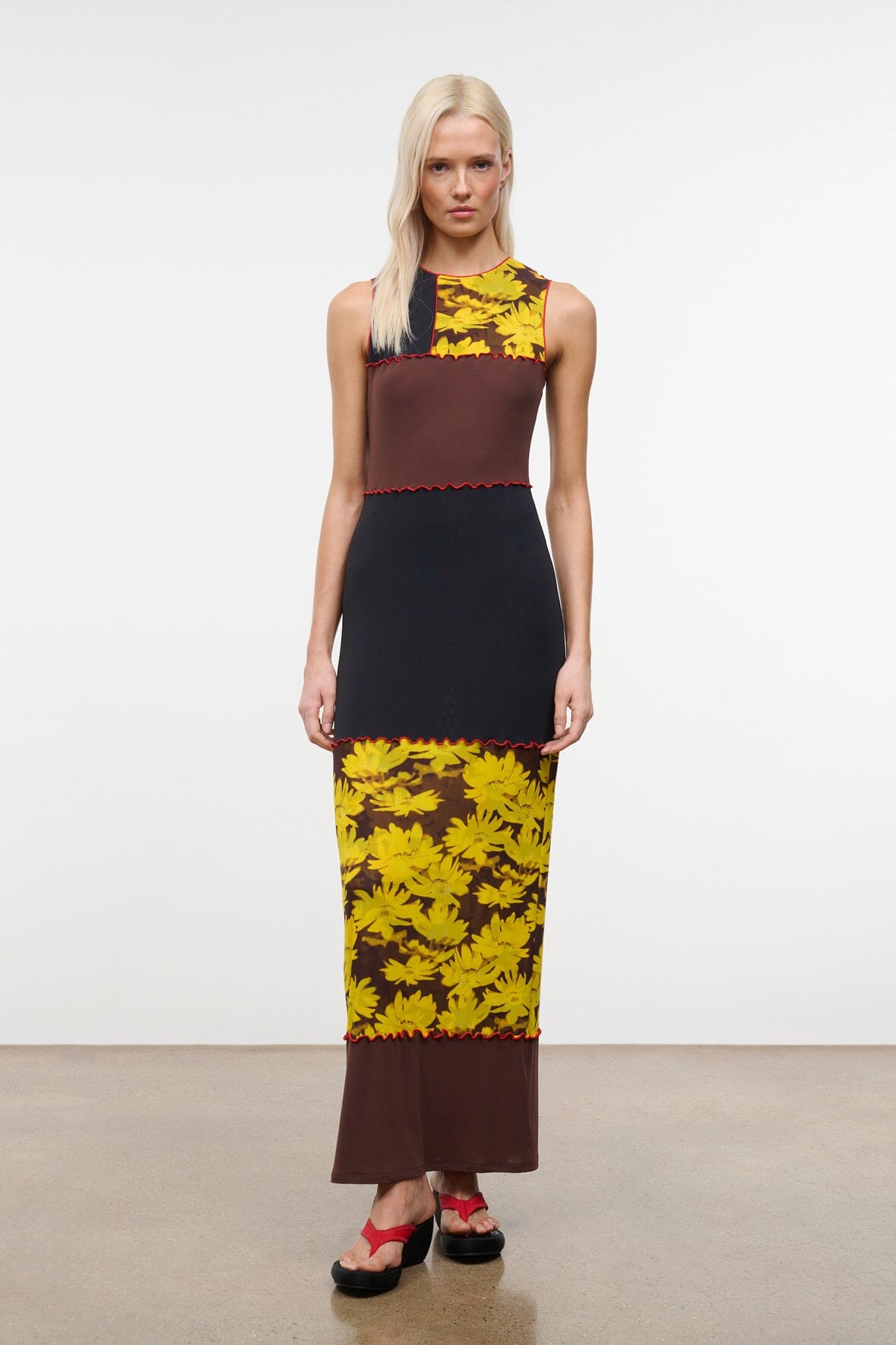 STAUD | Primo Dress Daisy Multi