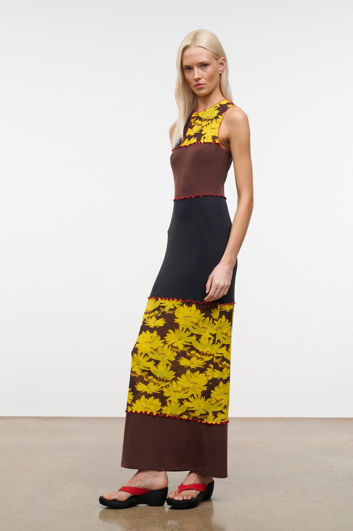 STAUD | Primo Dress Daisy Multi