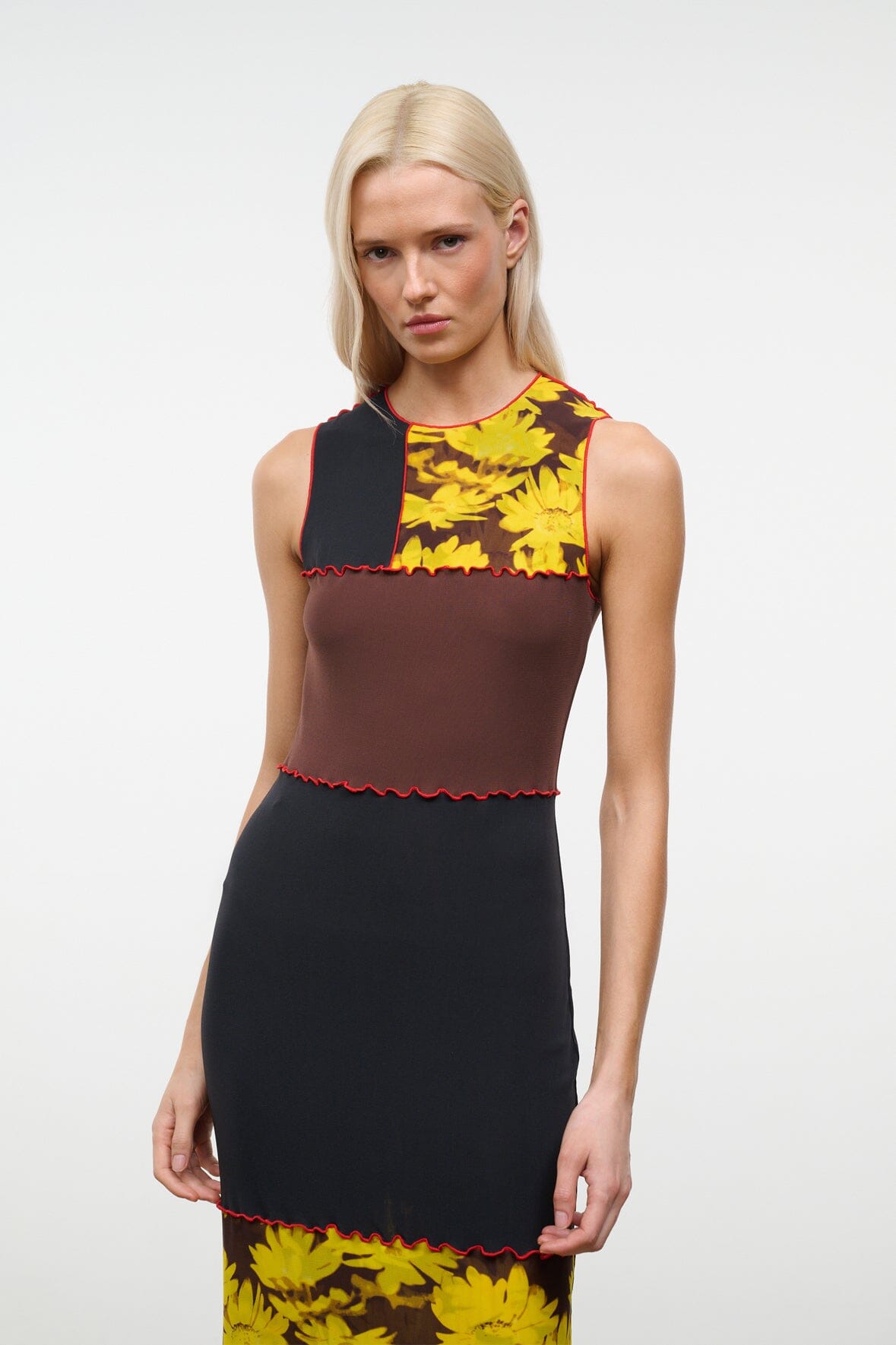 STAUD | Primo Dress Daisy Multi