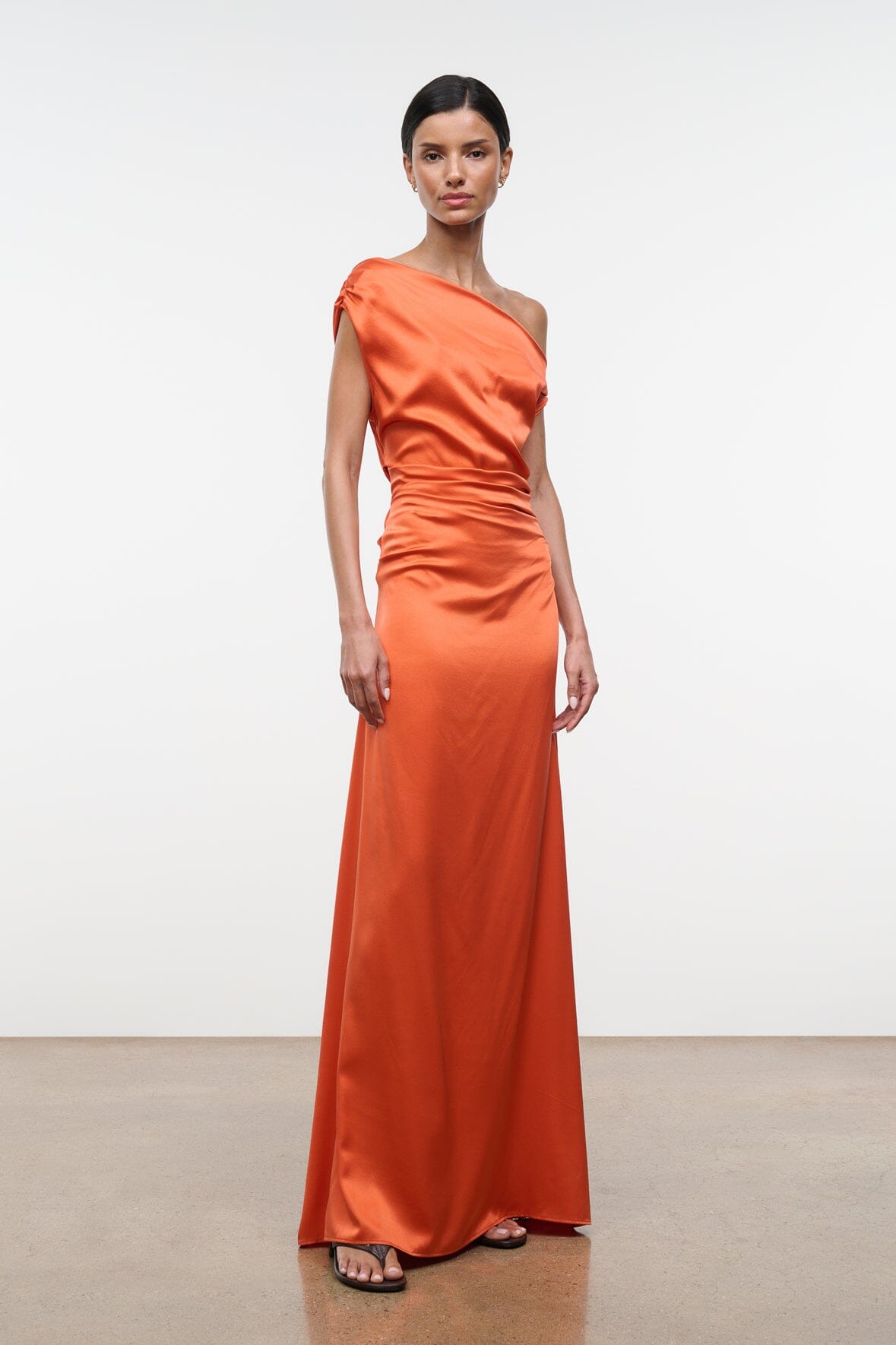 STAUD | Phare Silk Maxi Dress Koi