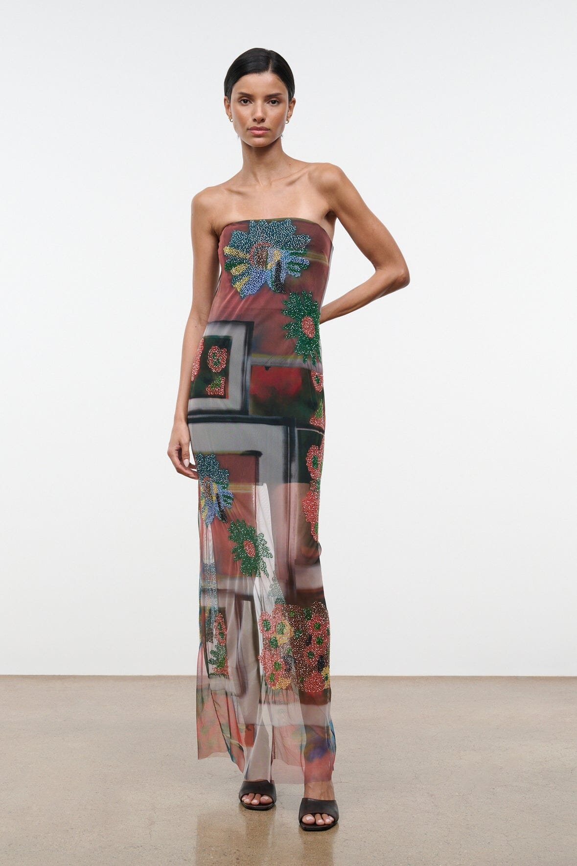 STAUD | Liliana Dress Superbloom Scarf