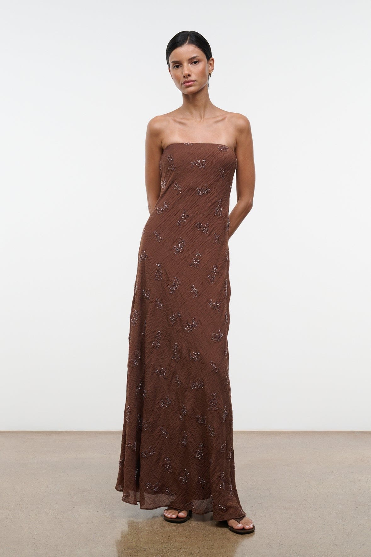 STAUD | Cassie Dress Cedar