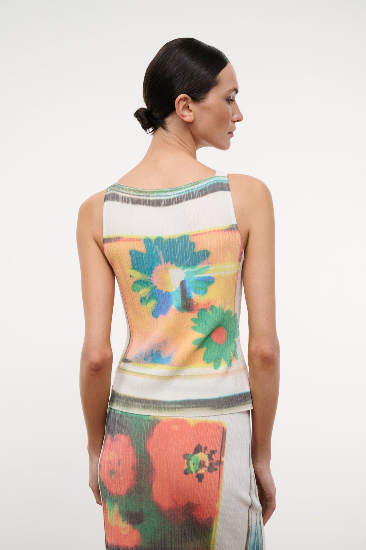 STAUD | Bryn Top Superbloom Scarf