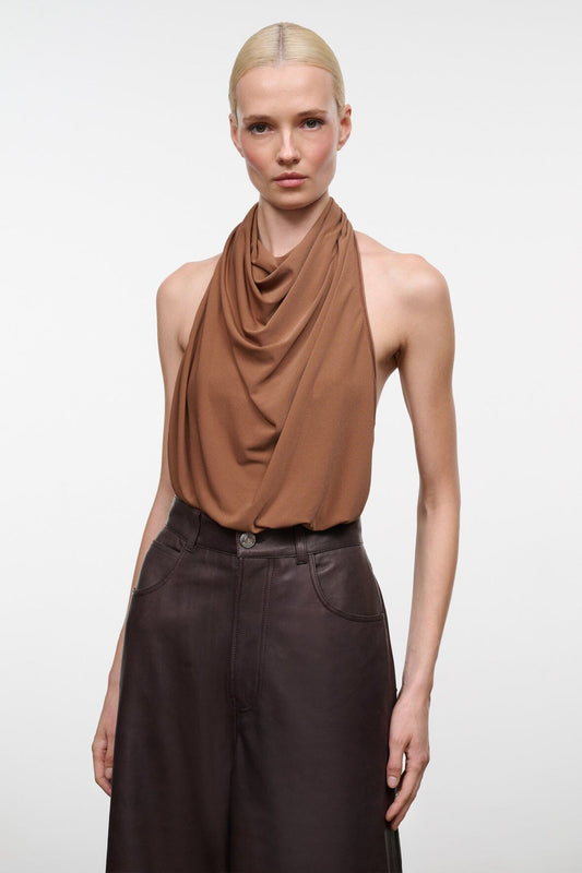 STAUD | Monay Bodysuit Cigar