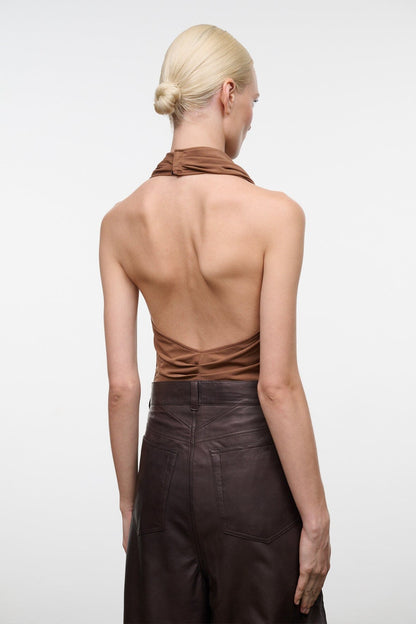 STAUD | Monay Bodysuit Cigar