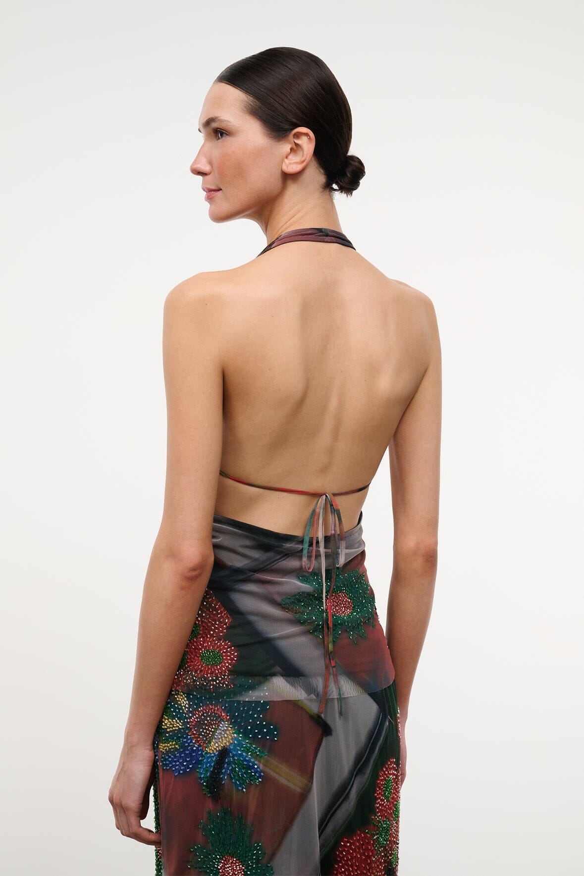 STAUD | Felice Top Superbloom Scarf