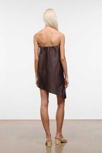 STAUD | Georgia Silk Convertible Top Earth