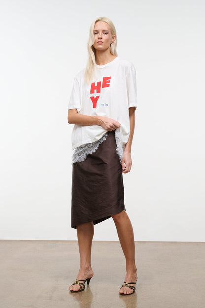 STAUD | Georgia Silk Convertible Top Earth
