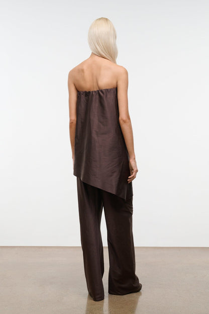 STAUD | Georgia Silk Convertible Top Earth
