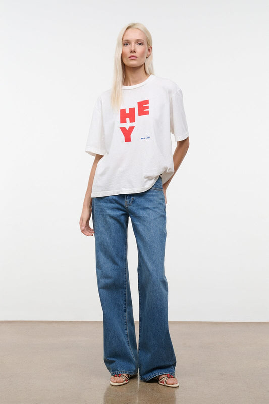 STAUD | Liam Relaxed Tee Hey