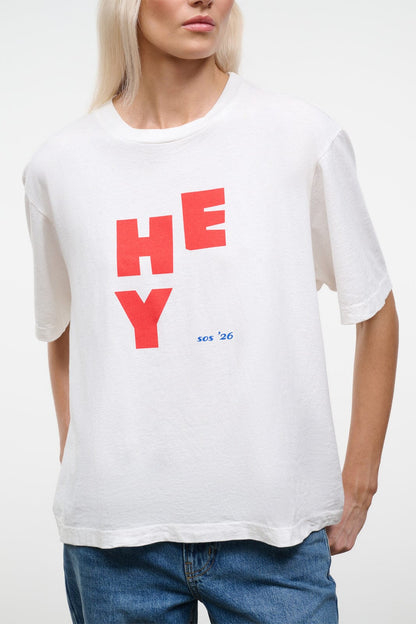STAUD | Liam Relaxed Tee Hey
