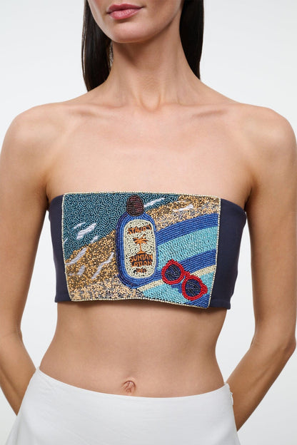 STAUD | Tommy Tube Top Spf 0