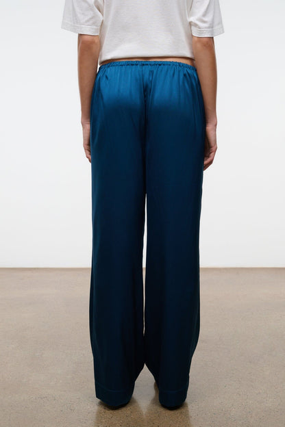 STAUD | Stroll Silk Pant Harbor