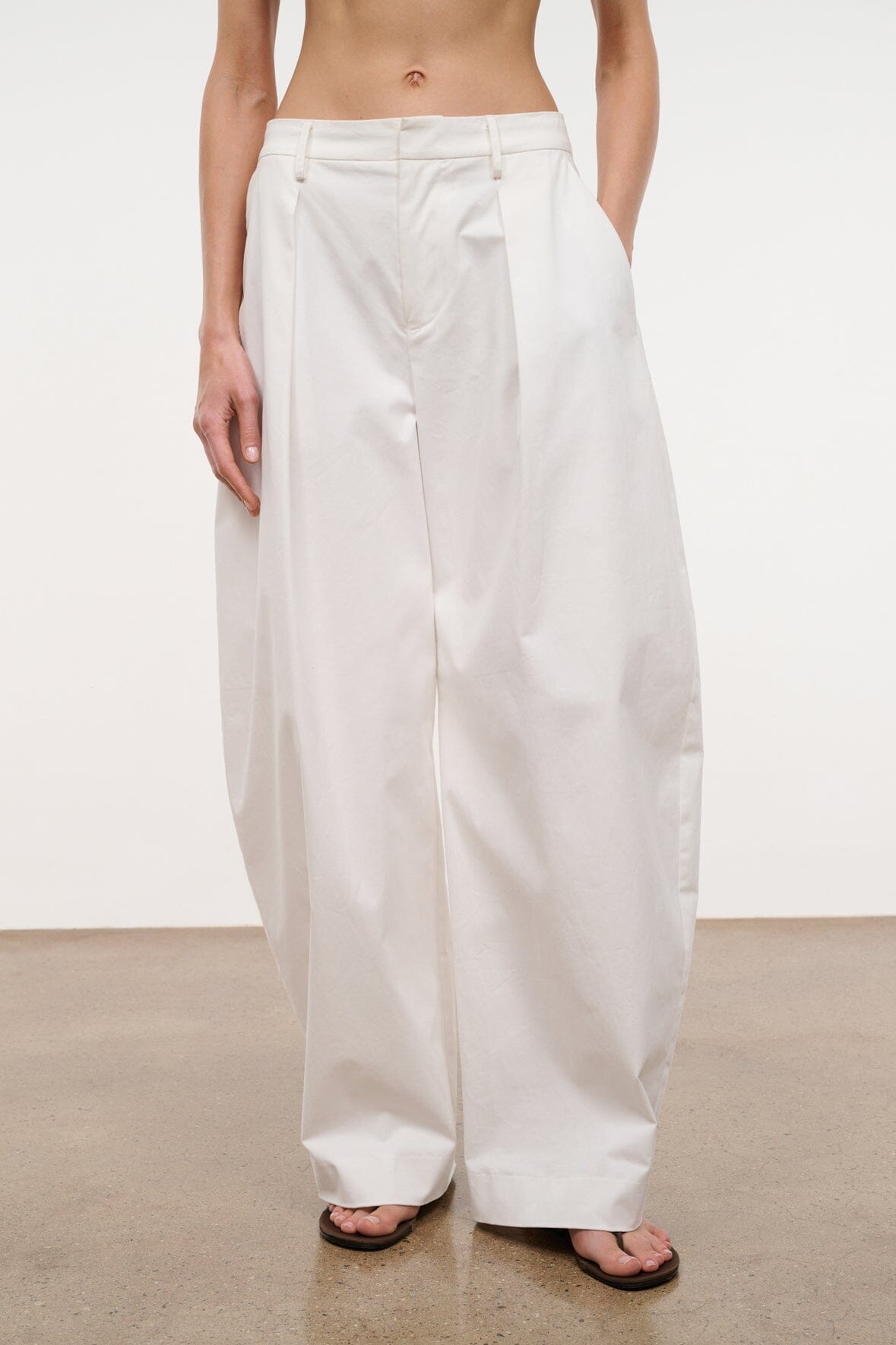 STAUD | Elias Pant White