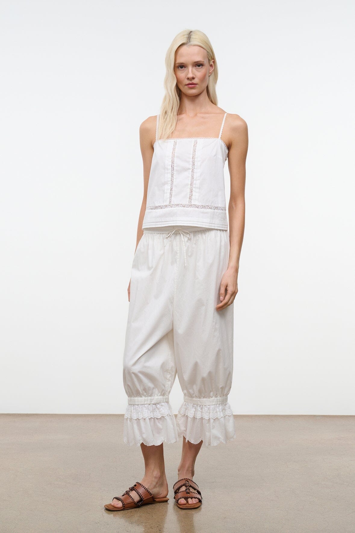 STAUD | Renzo Pant Ivory