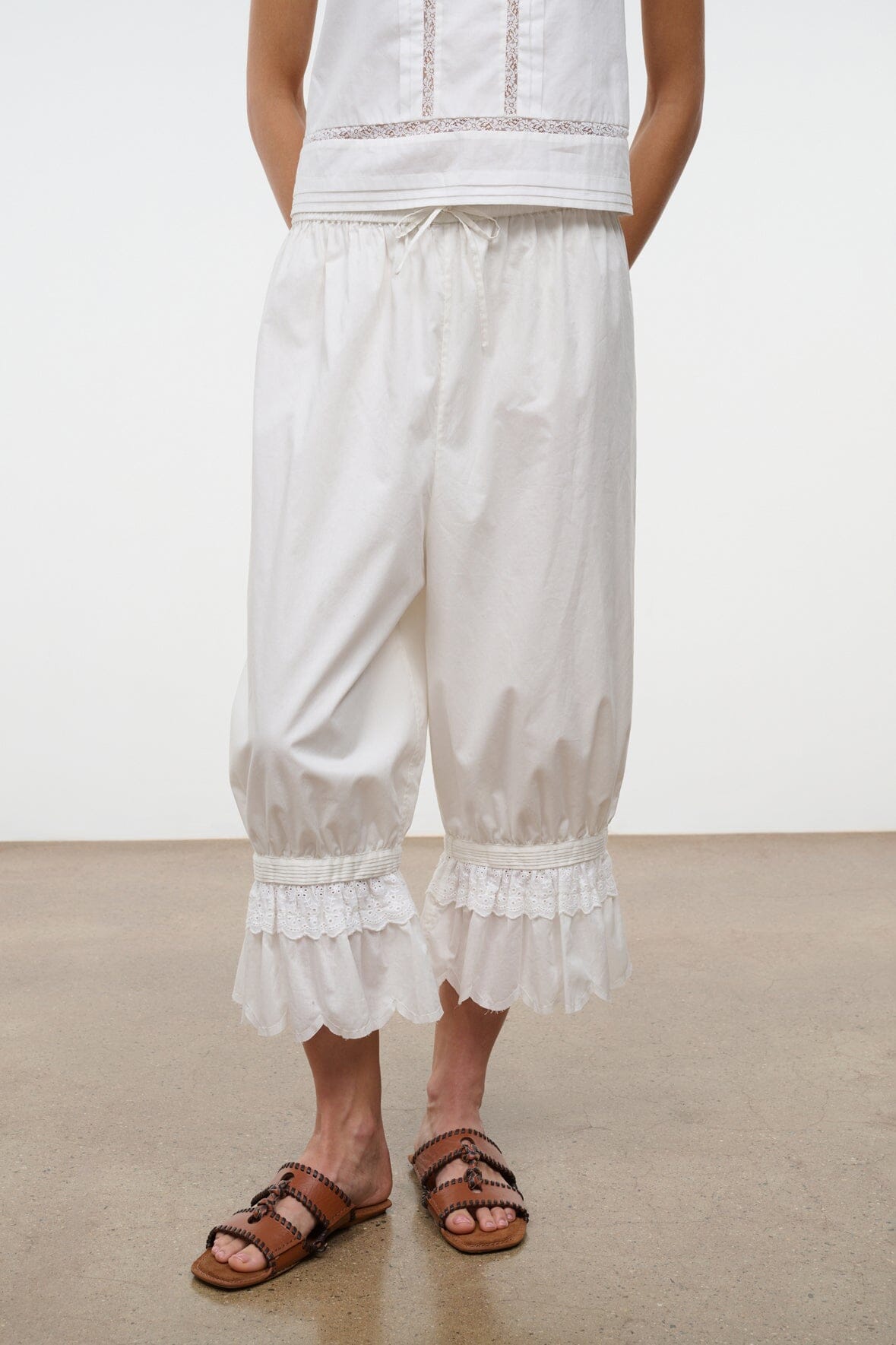 STAUD | Renzo Pant Ivory