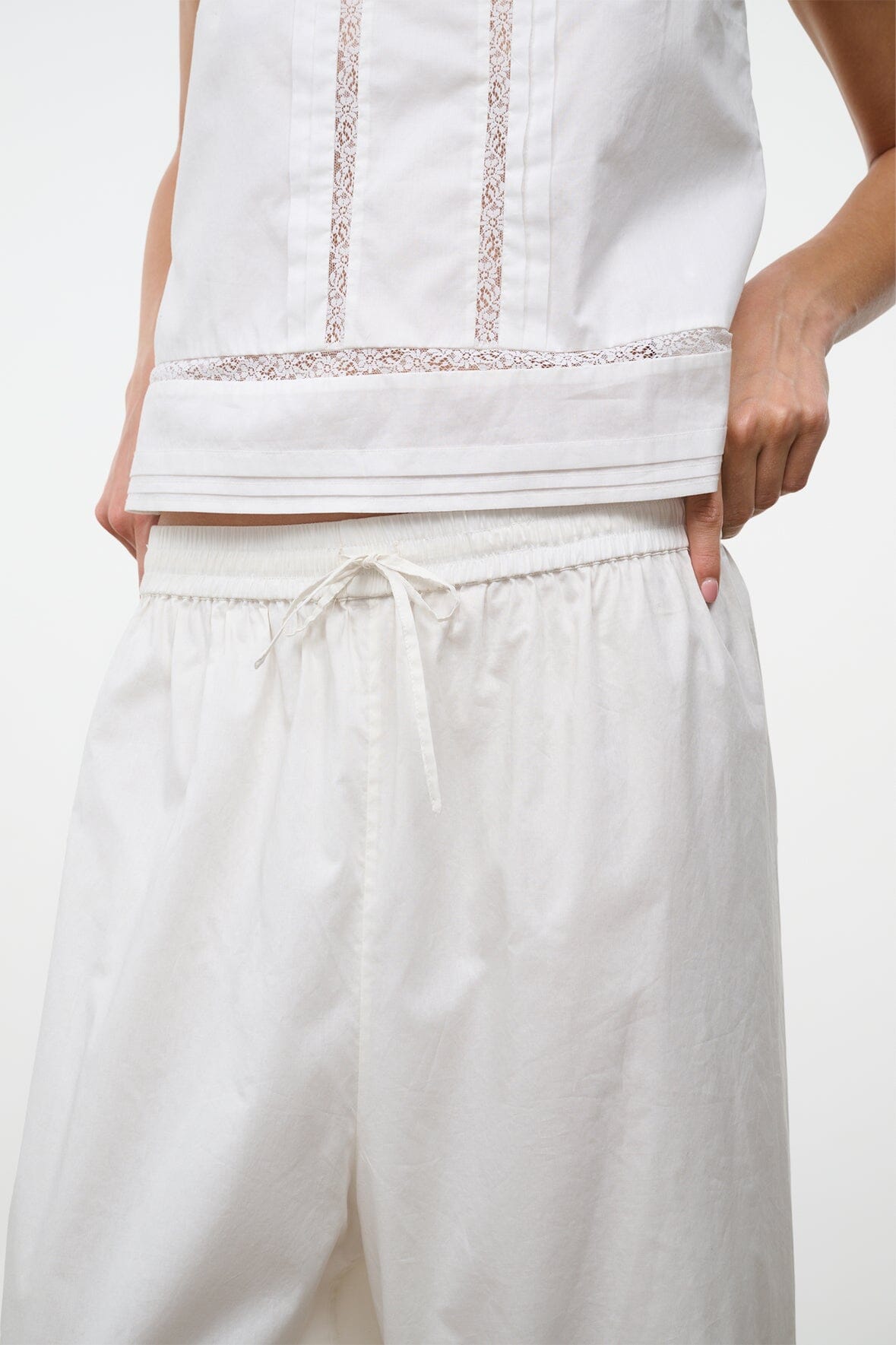 STAUD | Renzo Pant Ivory