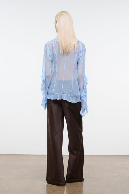 STAUD | Stroll Silk Pant Earth