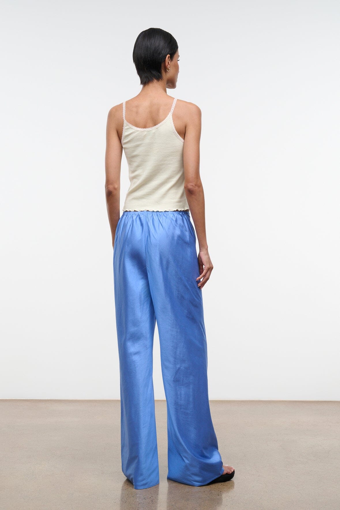 STAUD | Stroll Silk Pant Coast