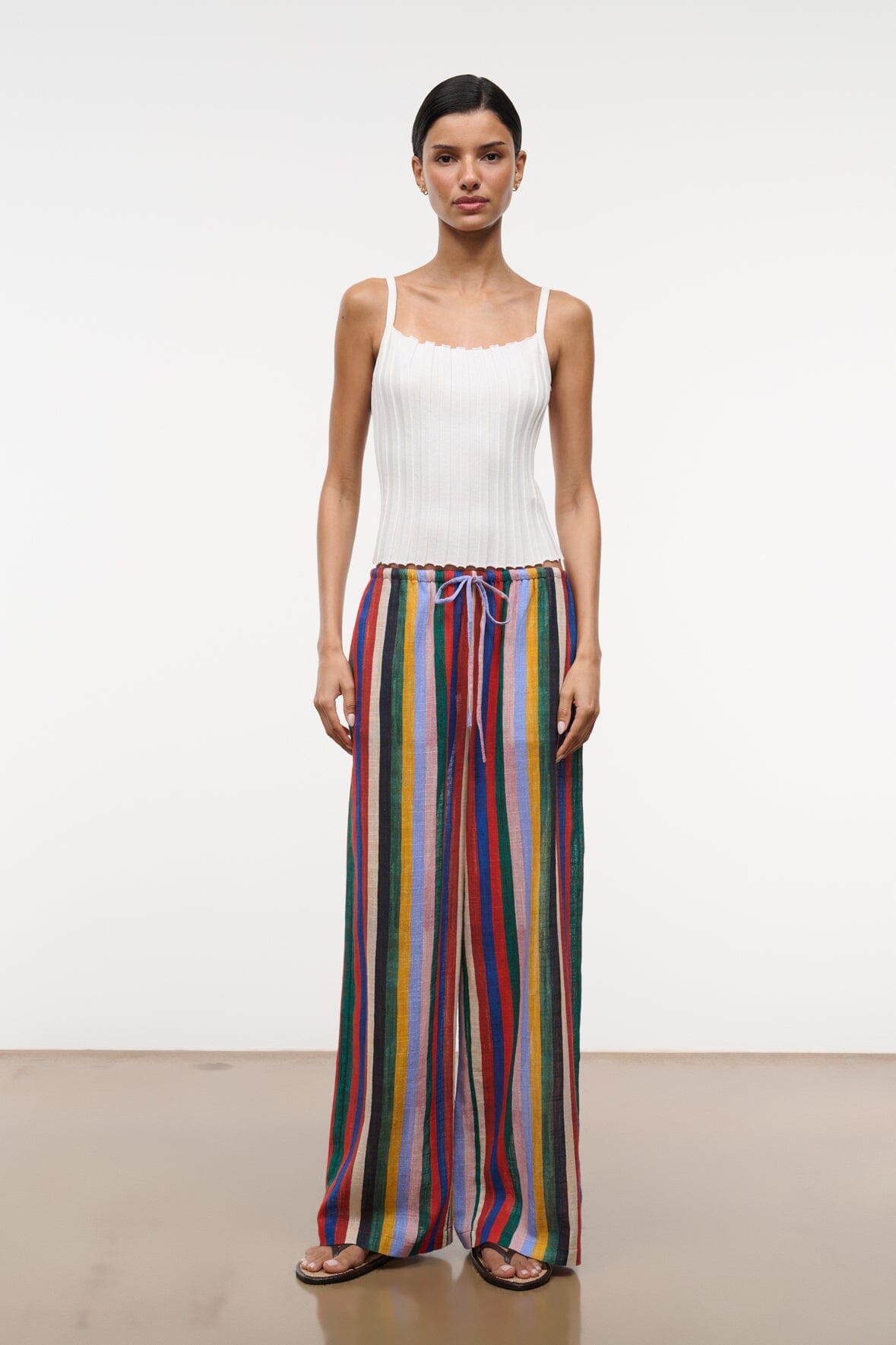 STAUD | Mateo Pant Artist Stripe