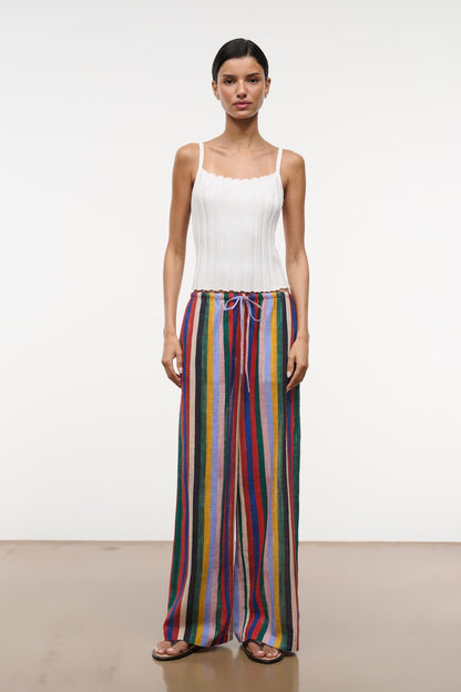 STAUD | Mateo Pant Artist Stripe