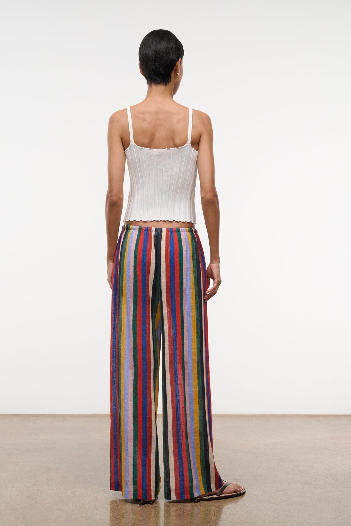 STAUD | Mateo Pant Artist Stripe