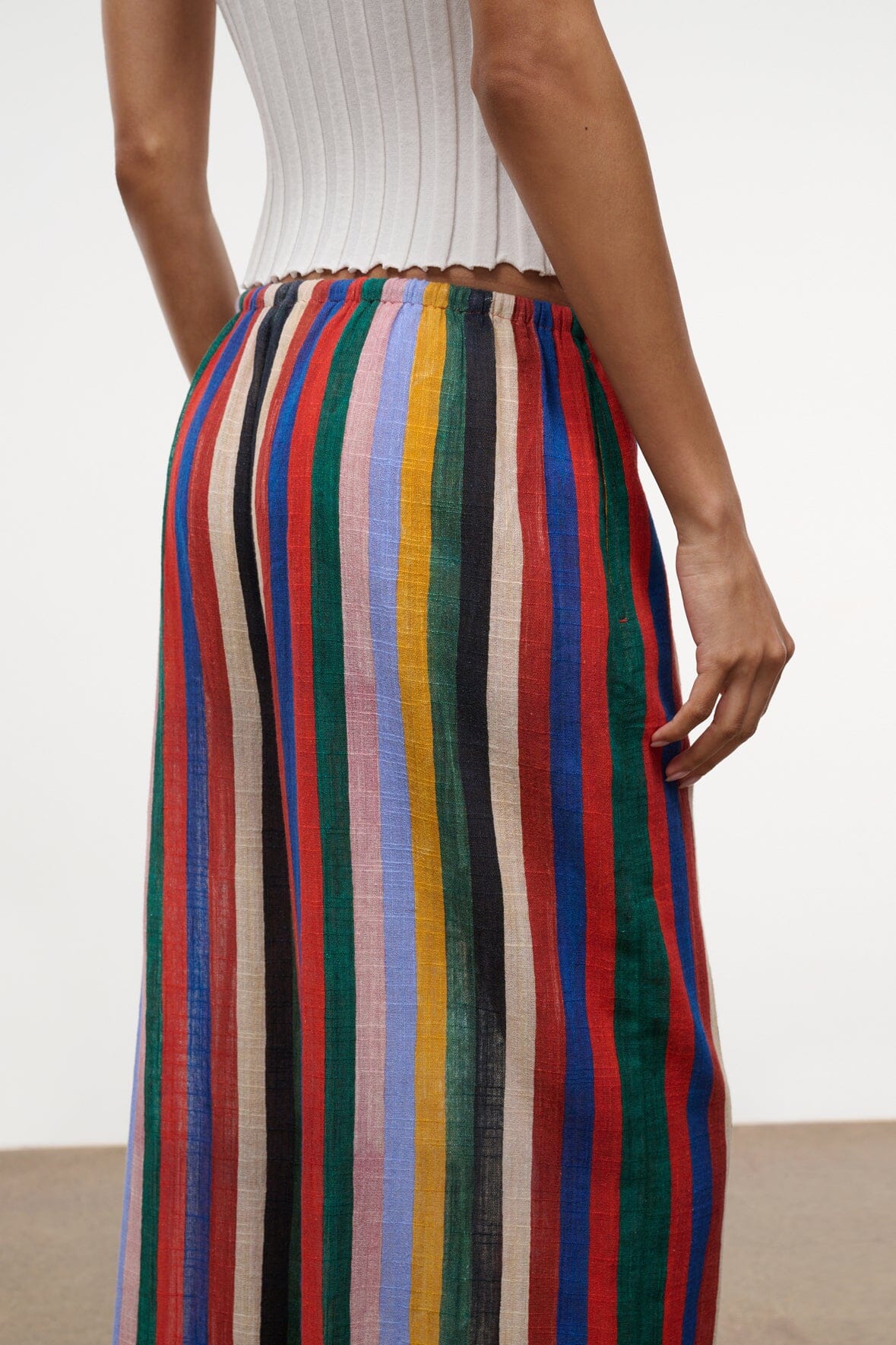 STAUD | Mateo Pant Artist Stripe