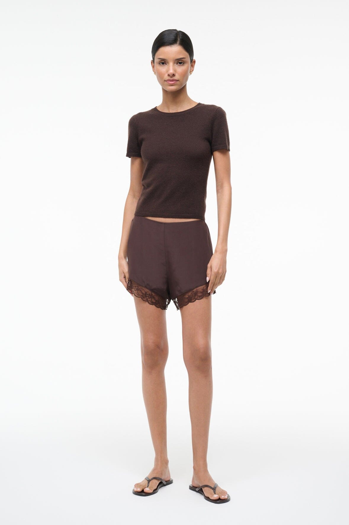 STAUD | Von Silk Short Earth