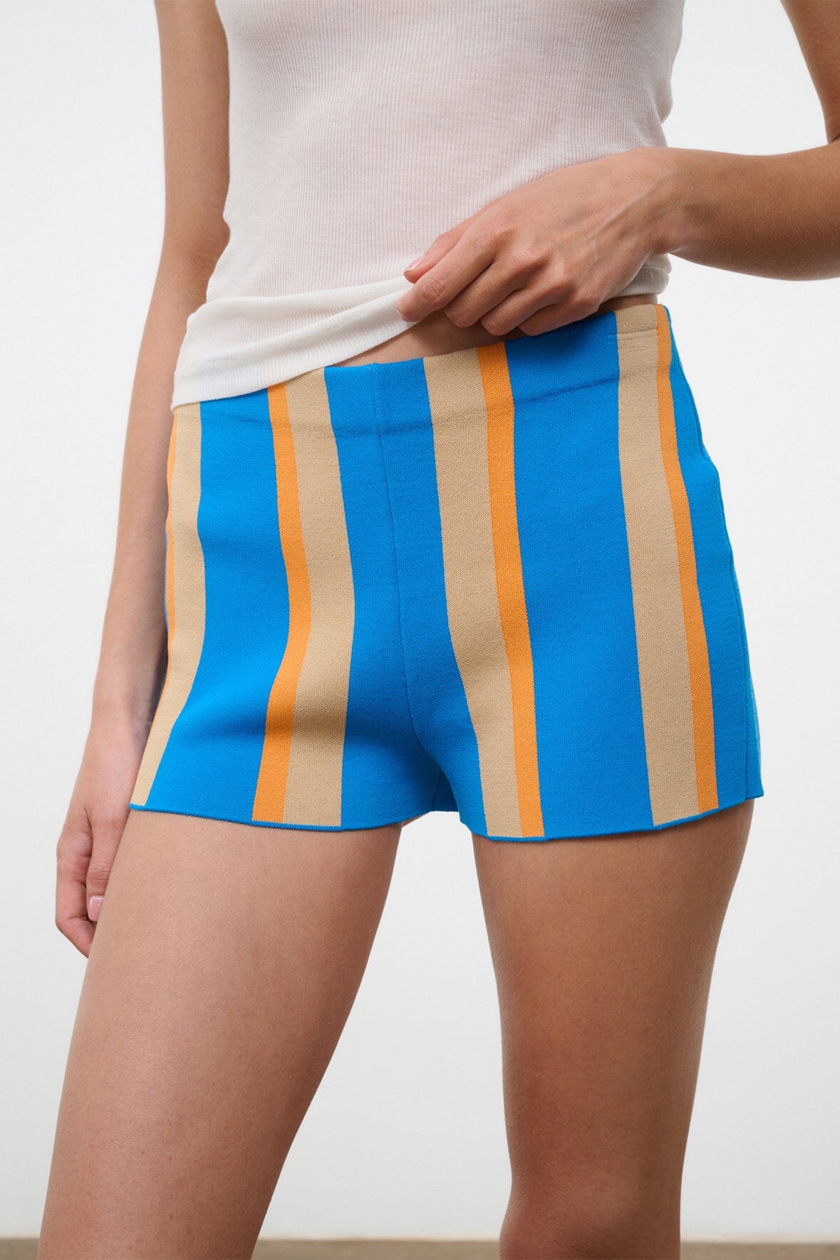 STAUD | Mare Short Sole Stripe