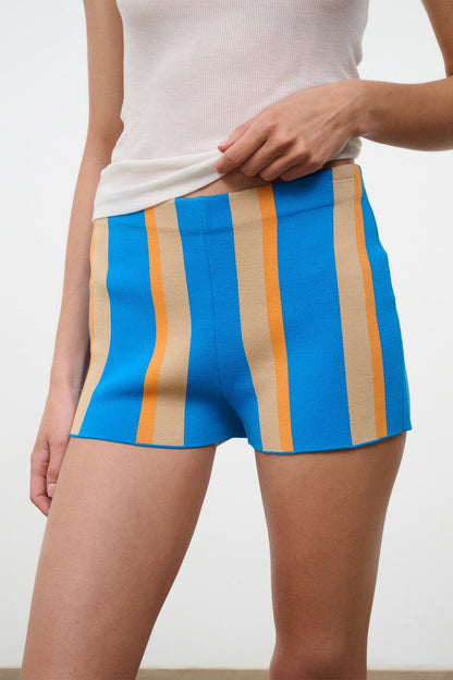 STAUD | Mare Short Sole Stripe