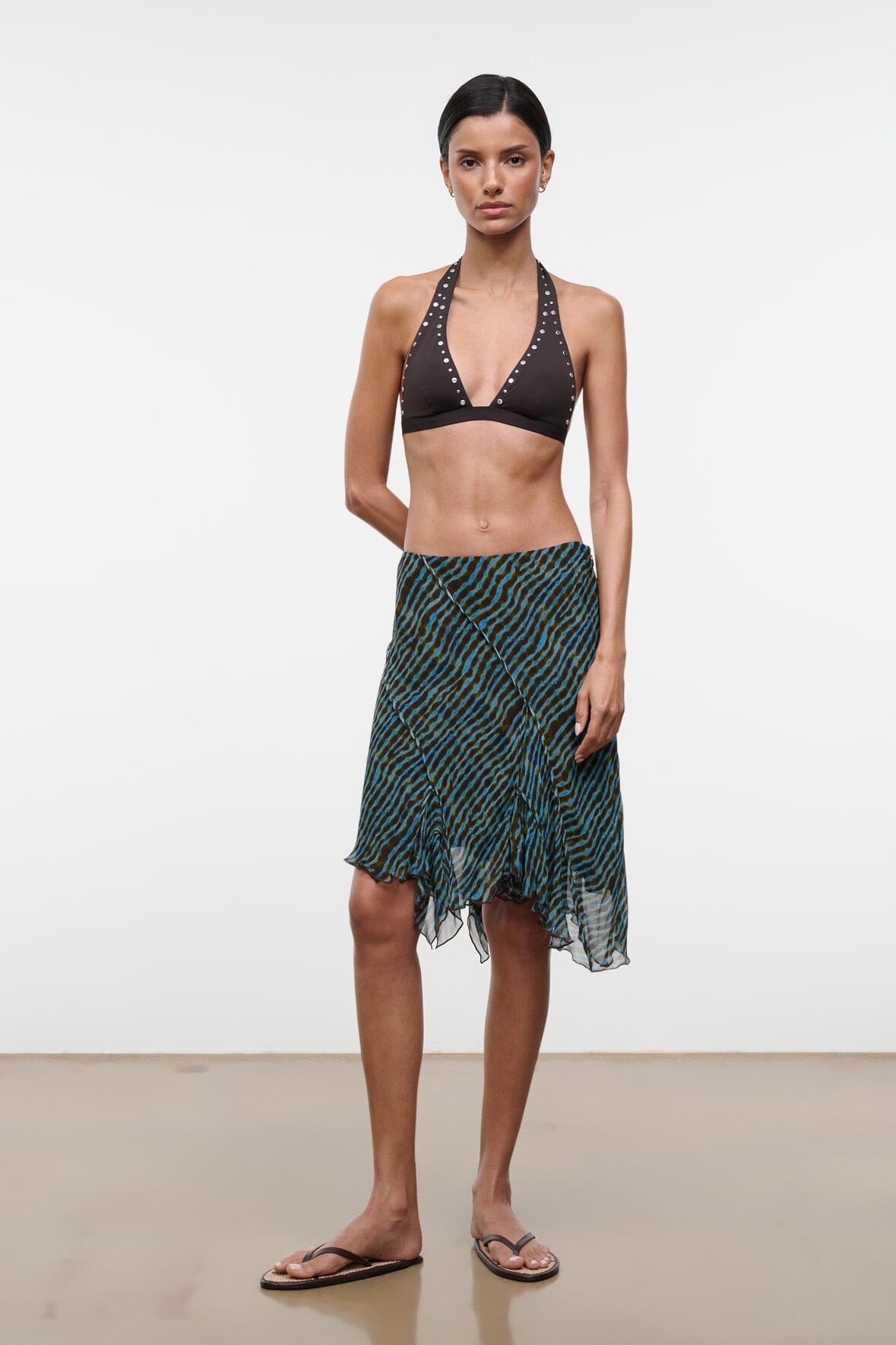 STAUD | Reannah Skirt Tidal Shell