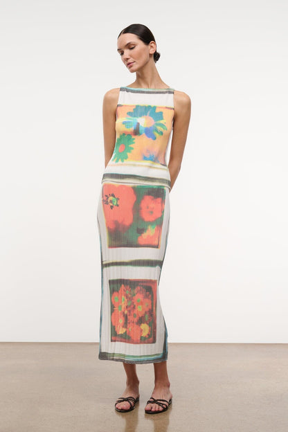 STAUD | Noemi Skirt Superbloom Scarf