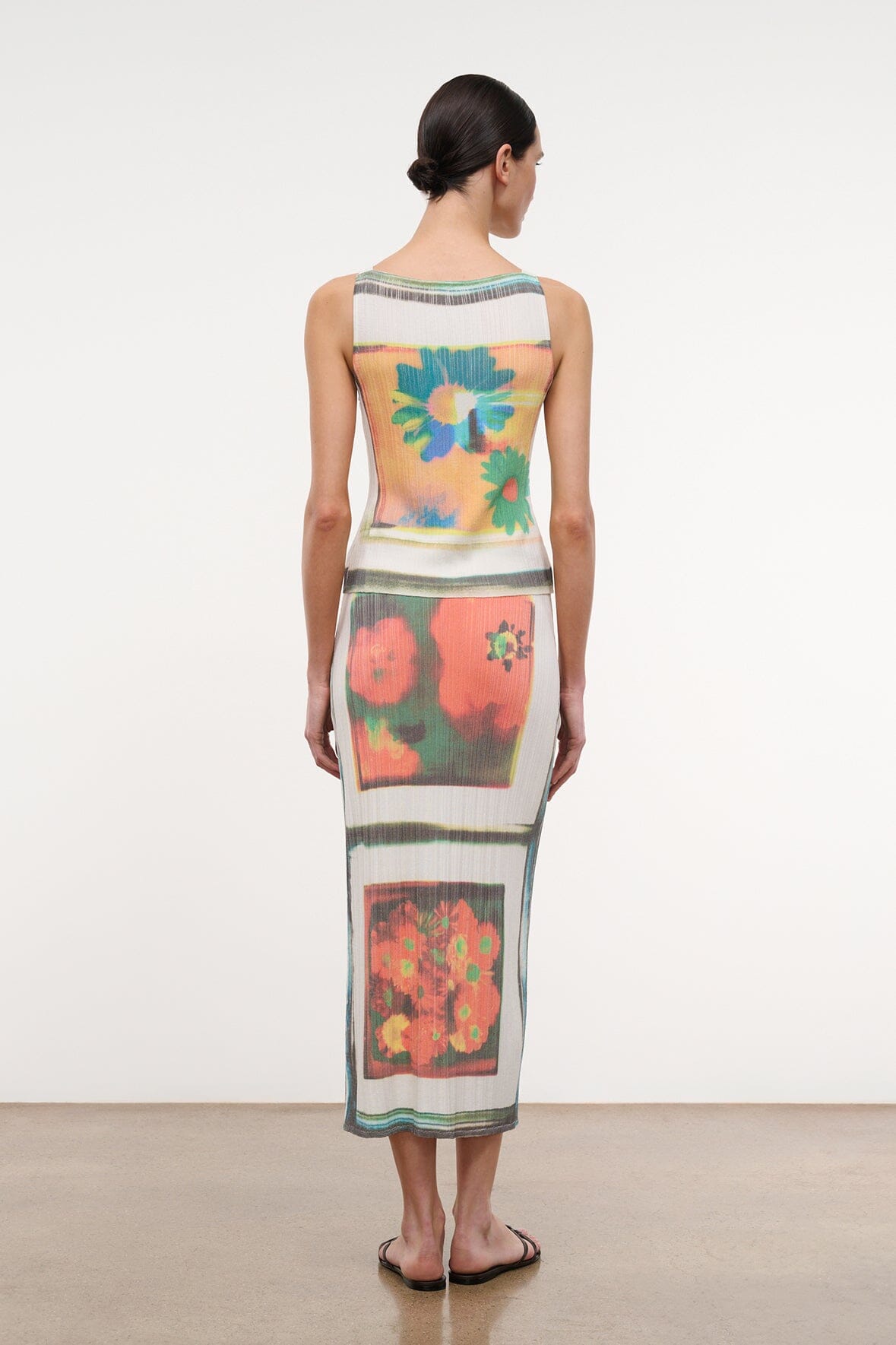 STAUD | Noemi Skirt Superbloom Scarf