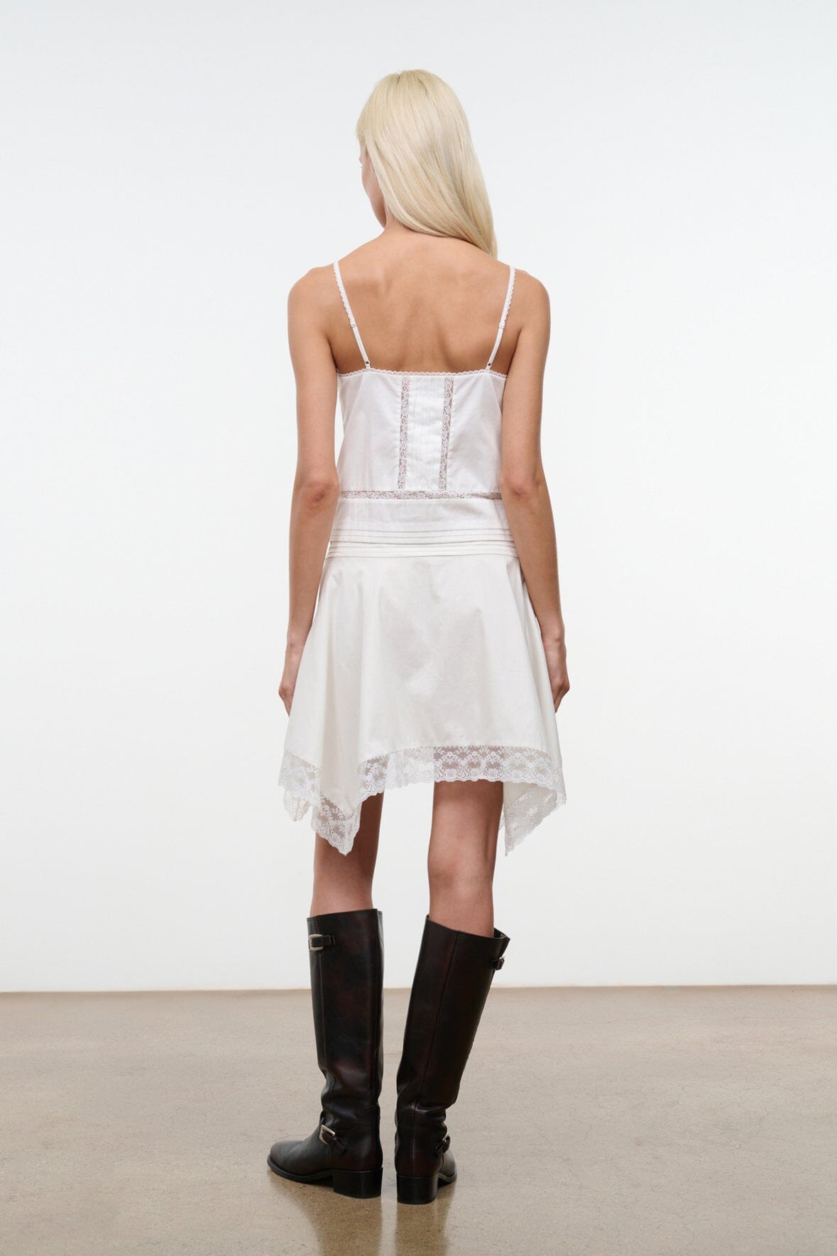 STAUD | Layla Skirt Ivory