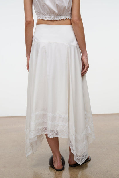 STAUD | Ainsley Skirt Ivory