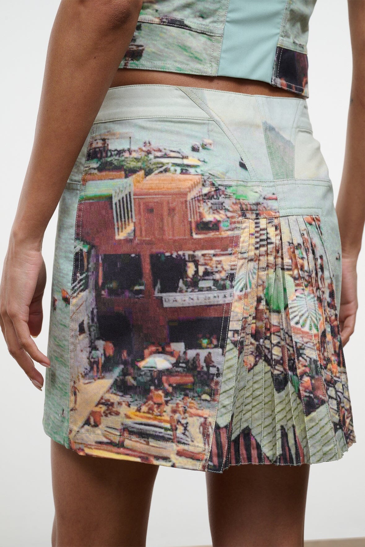 STAUD | Daria Skirt Endless Summer