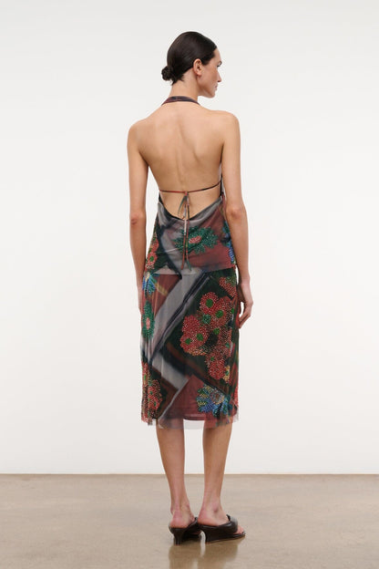 STAUD | Lucia Skirt Superbloom Scarf