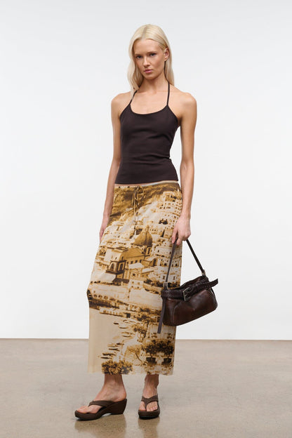 STAUD | Porta Skirt Cliffside