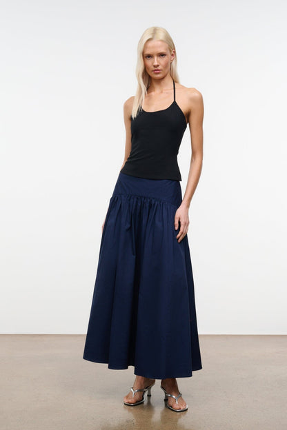 STAUD | Procida Skirt Navy