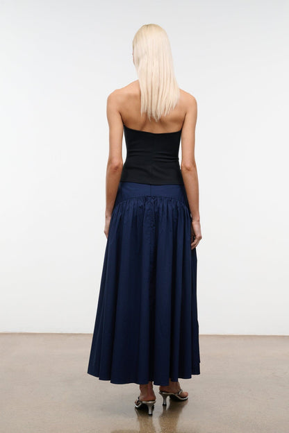 STAUD | Procida Skirt Navy