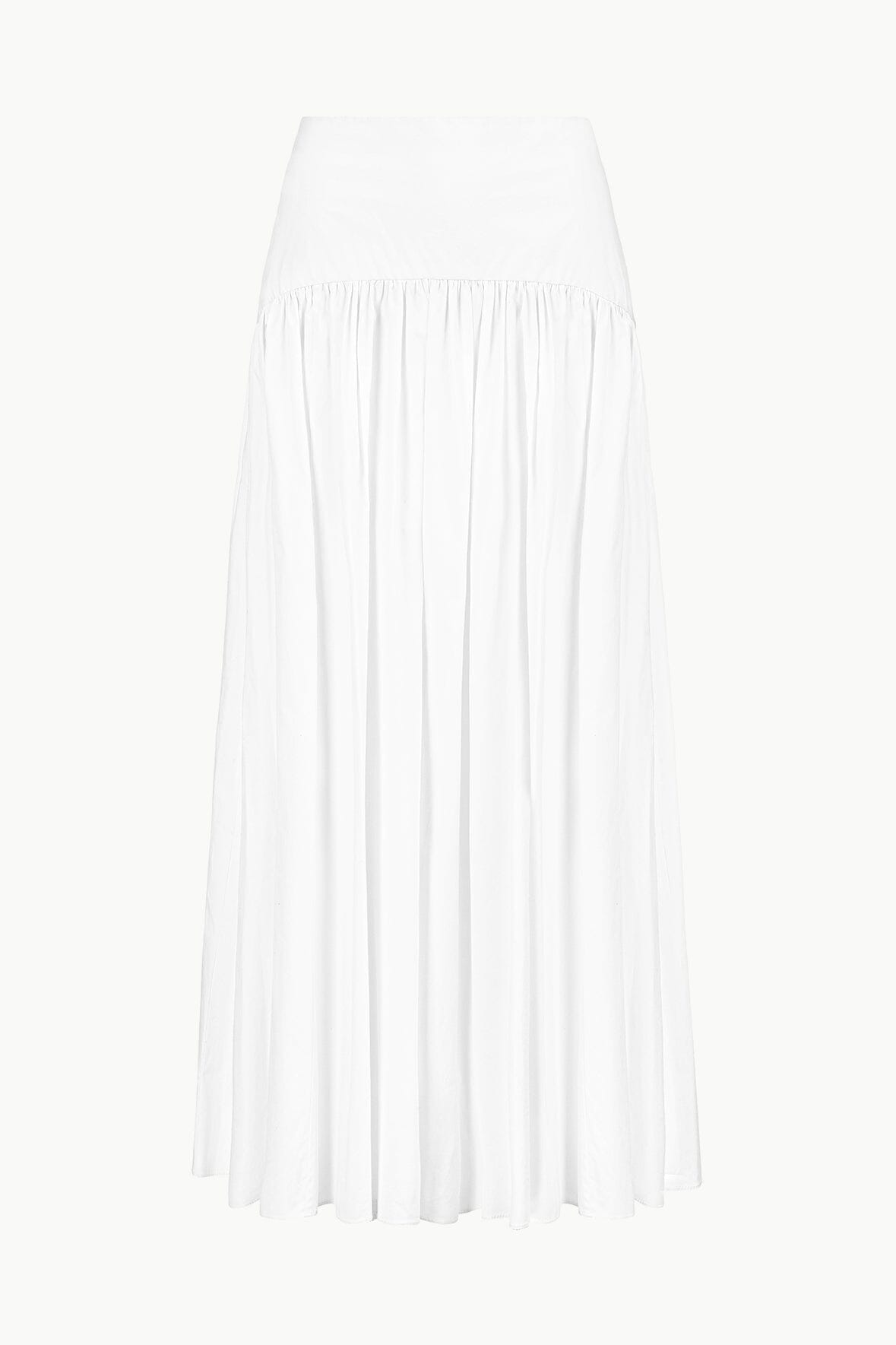 STAUD | Procida Skirt White 1