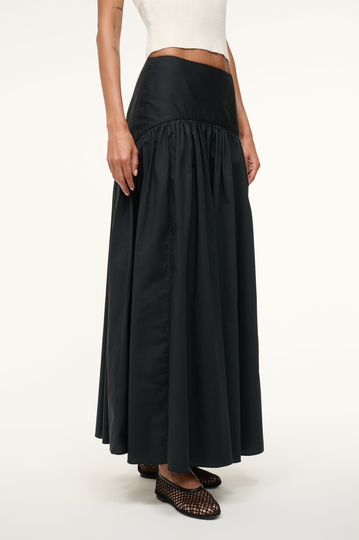 STAUD | Procida Skirt Black 1
