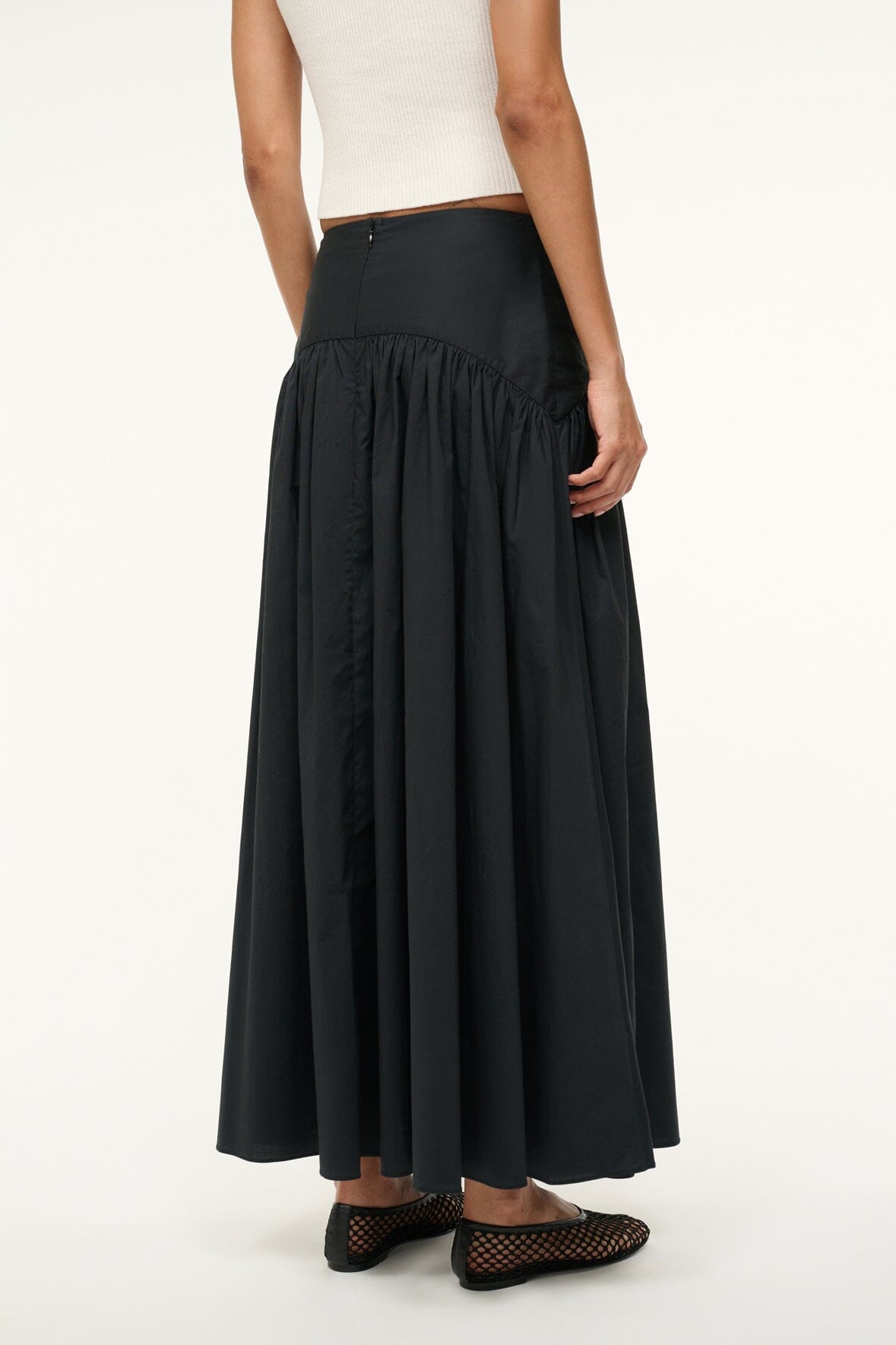 STAUD | Procida Skirt Black 1